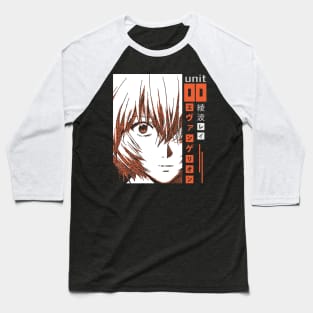 Rei-00 Ayanami Evangelion Baseball T-Shirt